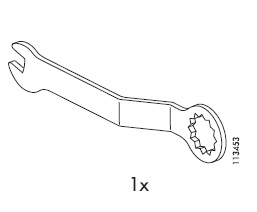 IKEA Malm Bed Frame Tool Hex Wrench